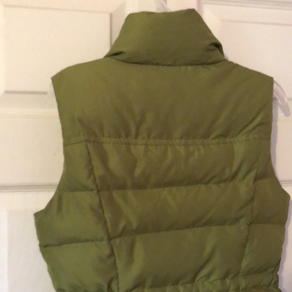Abercrombie & Fitch Kids Green Dual Zipper Puffer Vest Girls XL - Picture 9 of 12